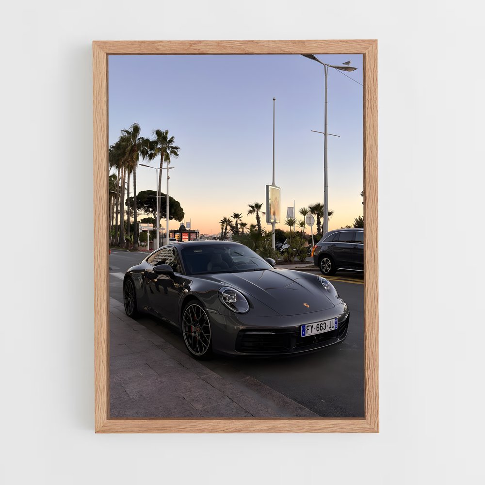 Poster Route de la Carrera – affiche Porsche (vue 4)